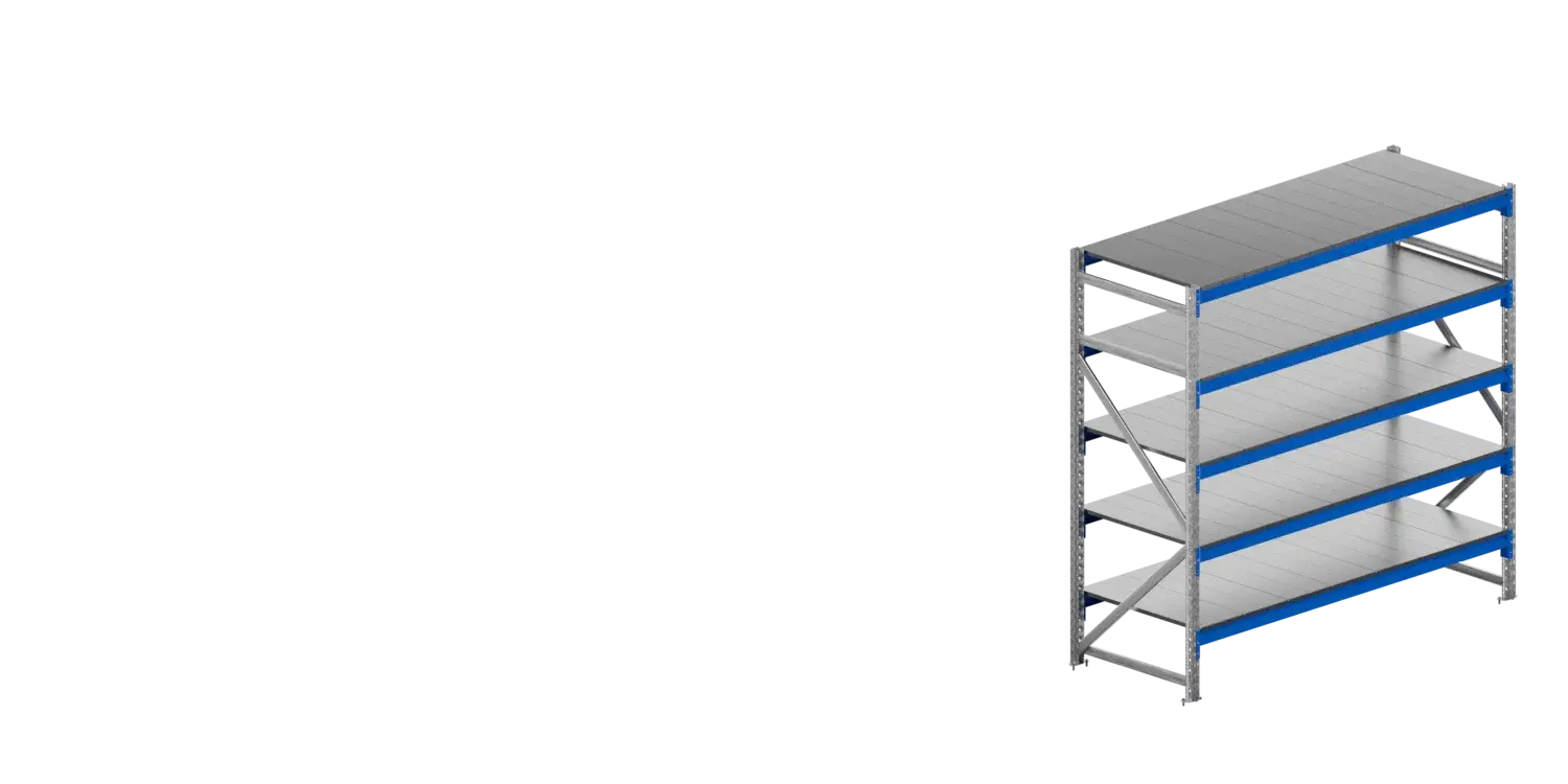 Rayonnage-Mi-Lourd System Agencement